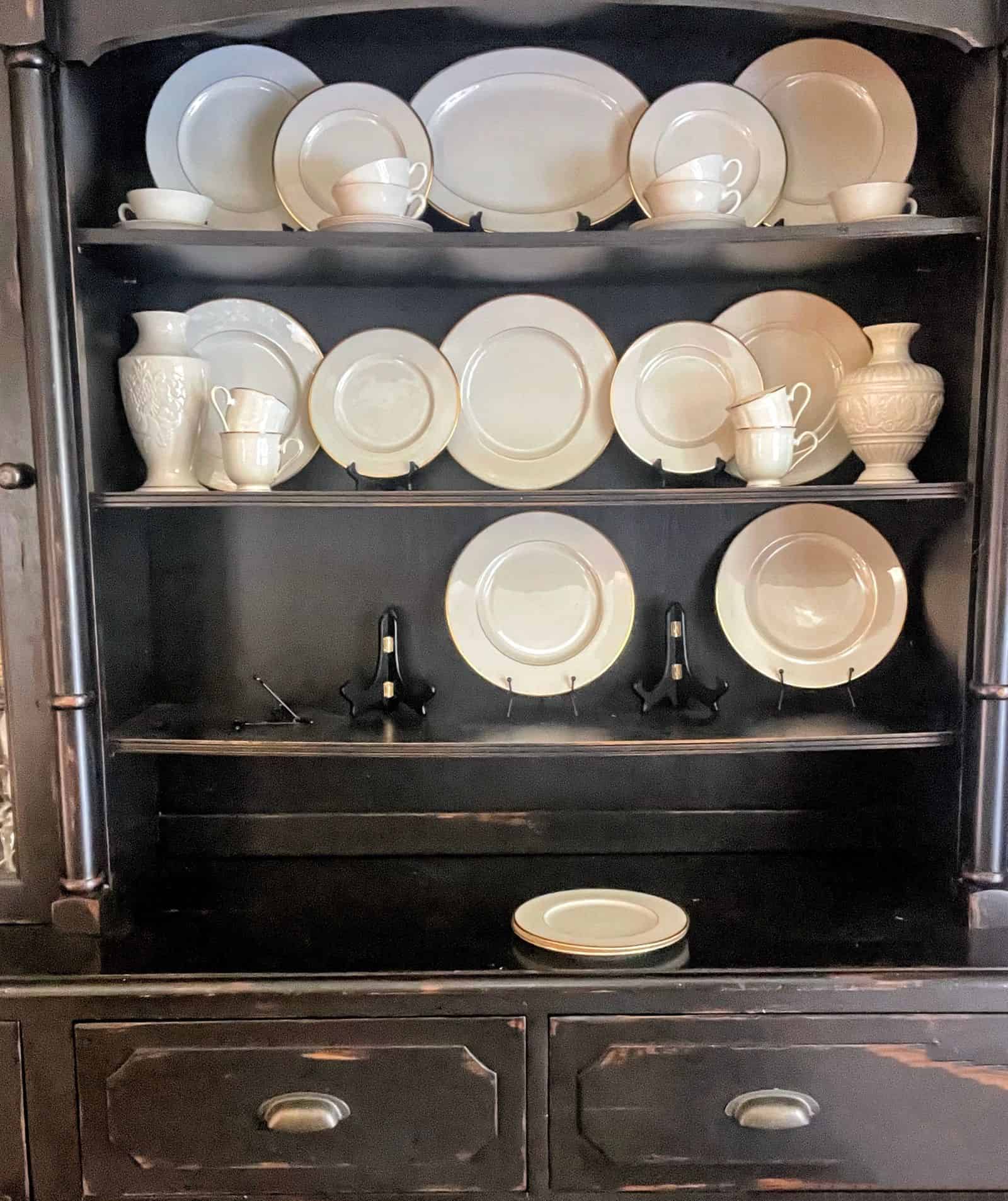 How to Arrange a China Cabinet Hutch Everything You Need to Know Bricks n Blooms with Stacy Ling