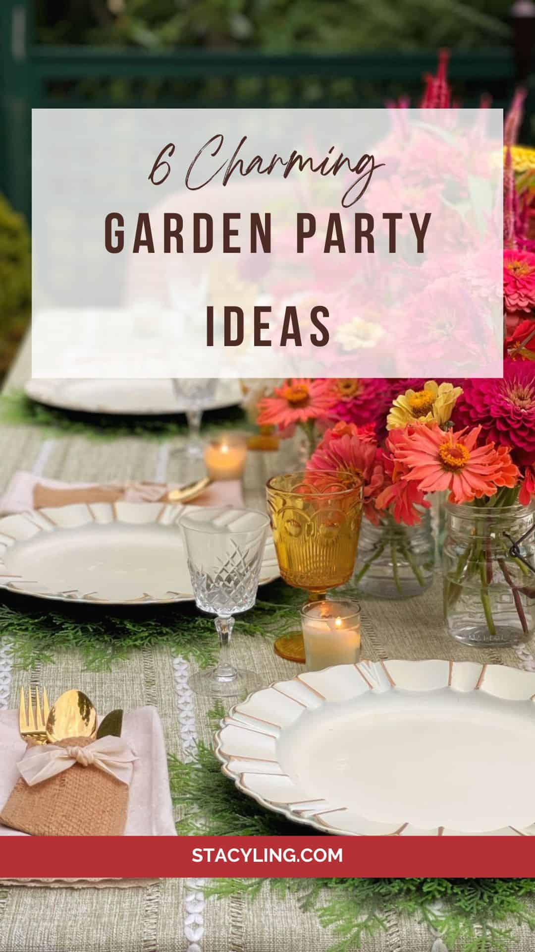 14+ Charming Outdoor Garden Party Ideas - Stacy Ling