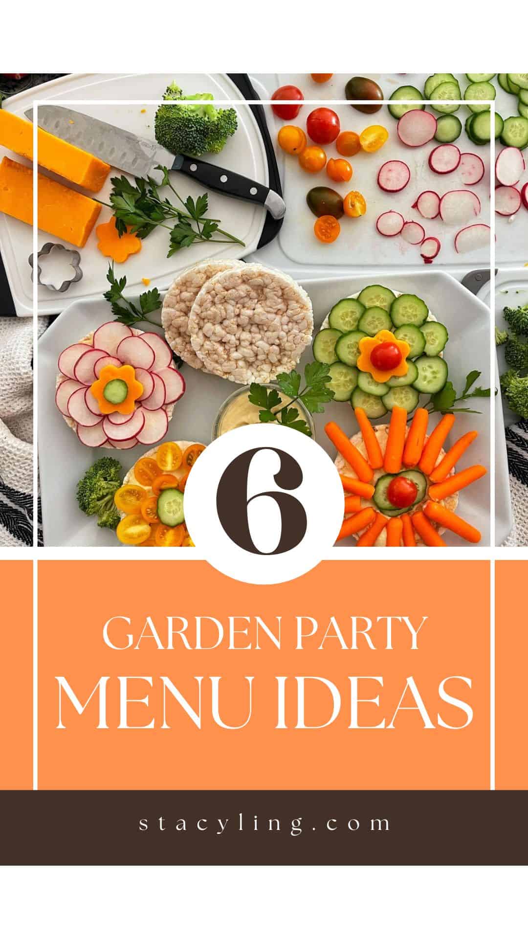 Garden Party Menu, Party Menu Plan, Digital Recipes, Digital Download,  Printable Recipe Pack, Summer Recipe Pack, Garden Party Recipes 