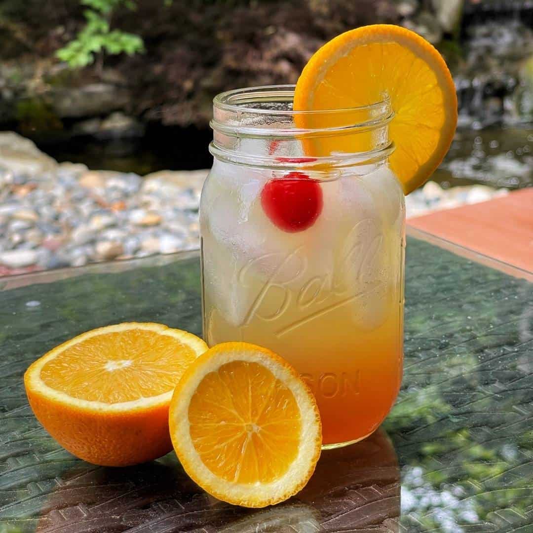 Malibu Sunset Cocktail - My Heavenly Recipes