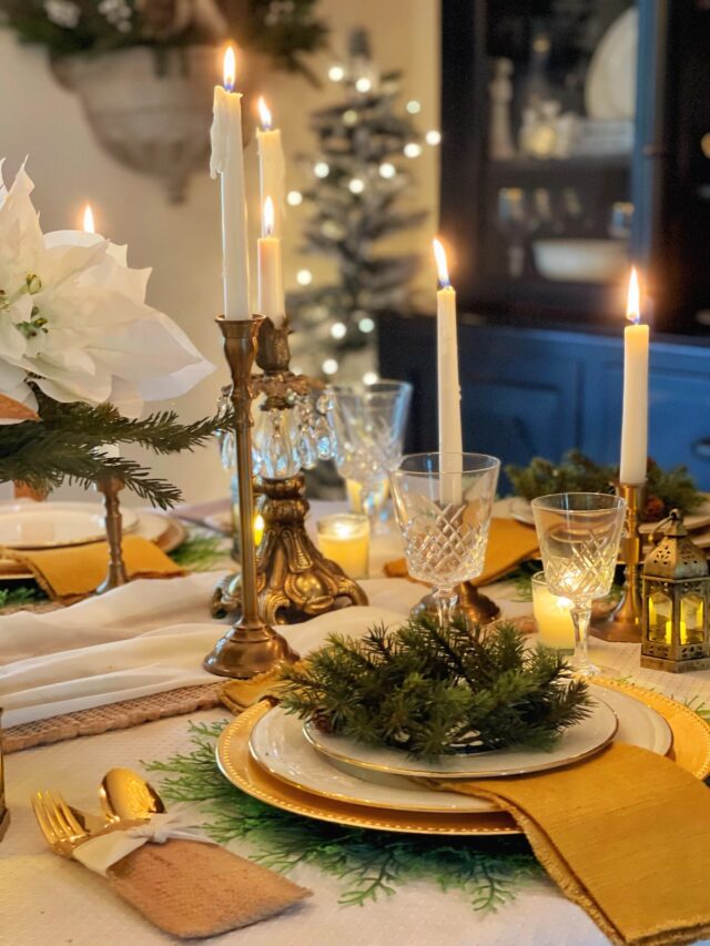 The Prettiest Christmas Table Centerpiece and Decor Ideas Bricks 'n