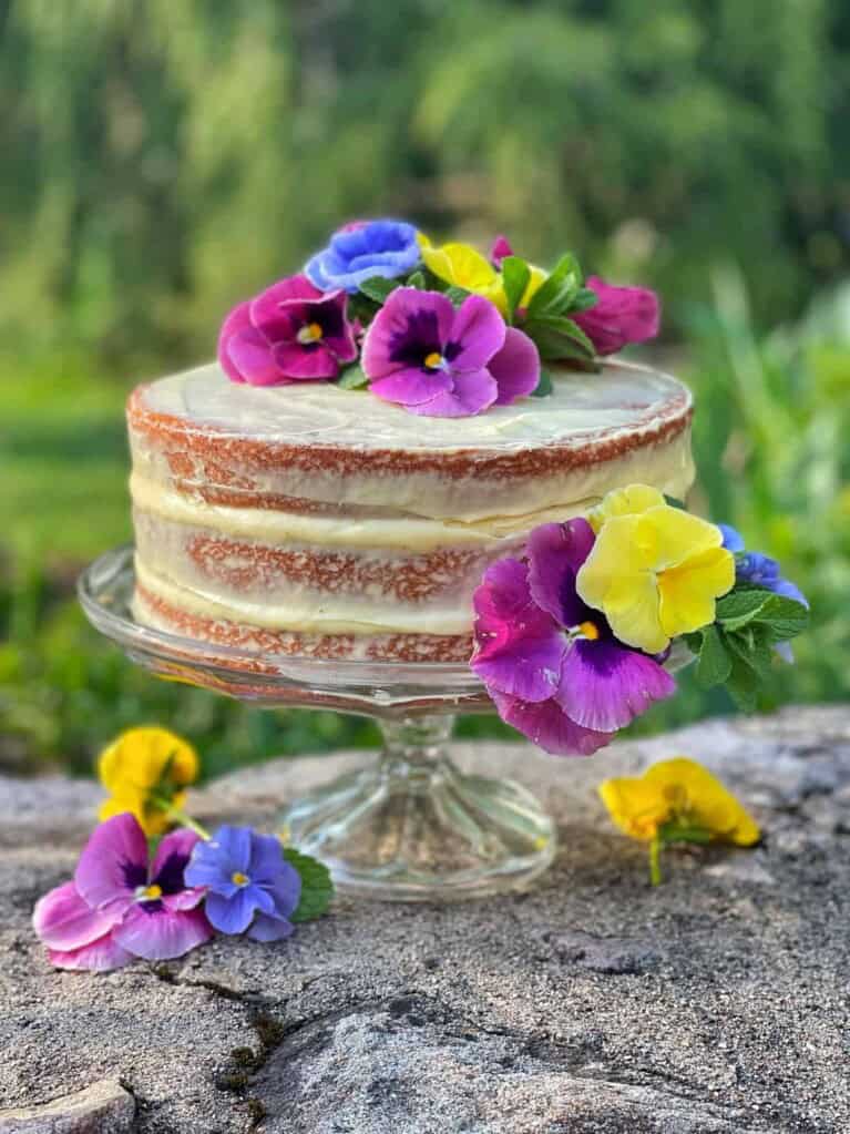 Naked Cake with Flowers Rustic Charm Made Easy (SemiHomemade — free download