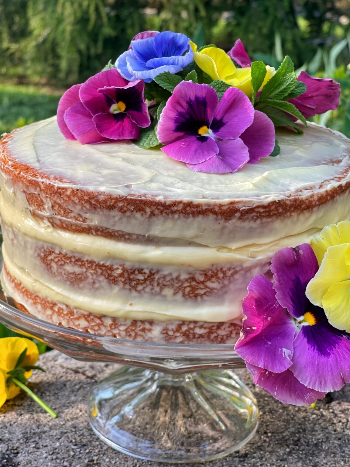 Naked Cake with Flowers Rustic Charm Made Easy (SemiHomemade — free download