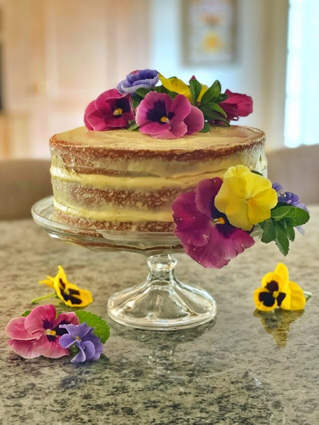 Naked Cake with Flowers Rustic Charm Made Easy (SemiHomemade — free download