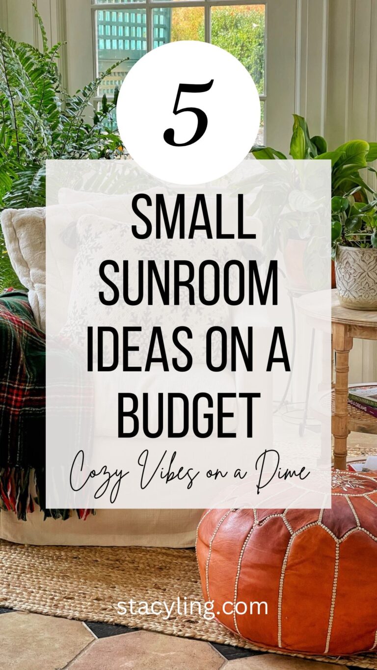 Small Sunroom Ideas on a Budget: 5 Ways to Maximize Your Space with ...